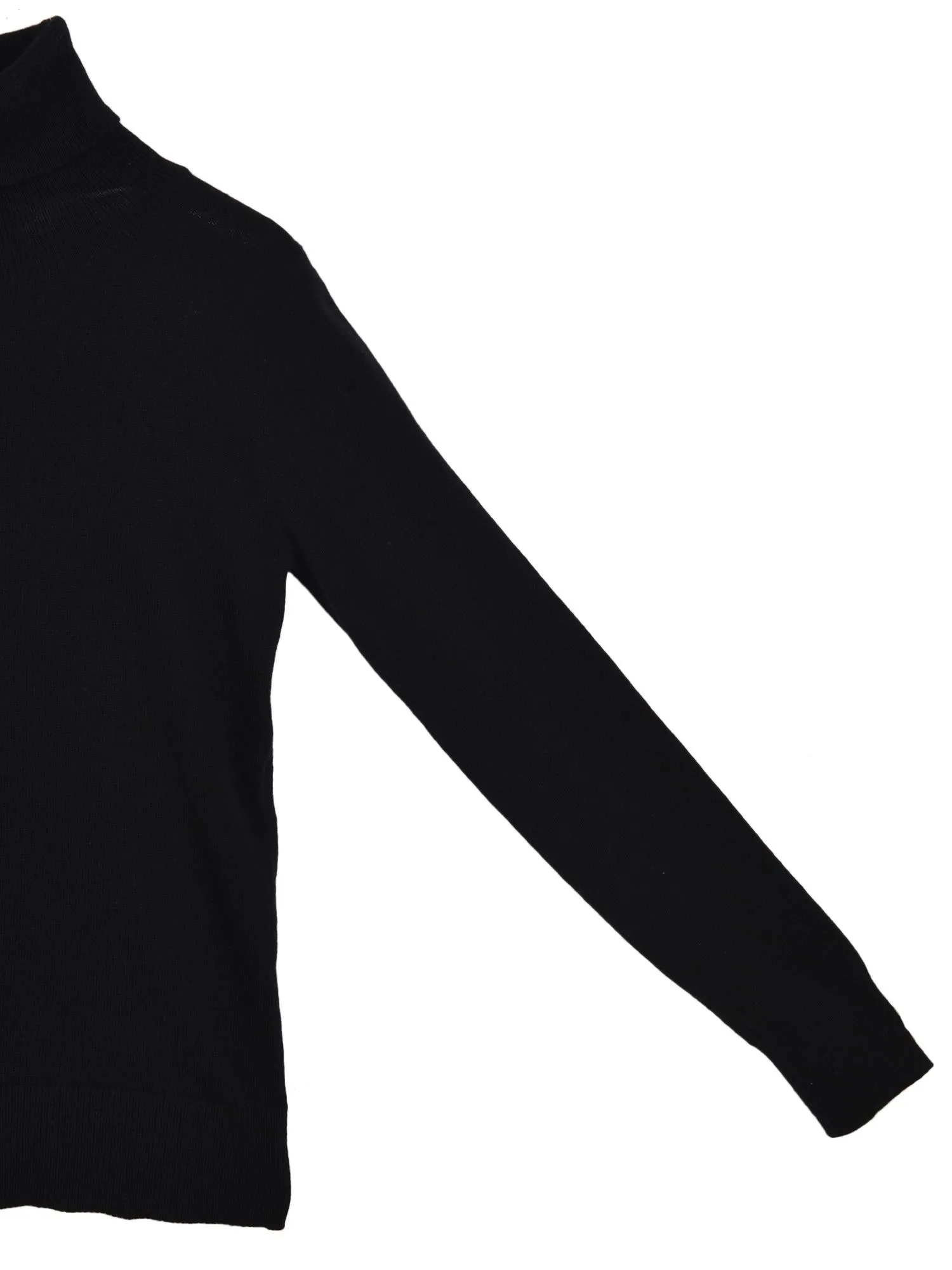 Turtleneck Slimfit Sweater_Black