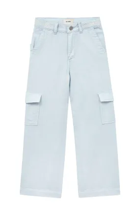 Tween Bottoms | Lily Wide Leg Denim in Charter Blue | DL1961