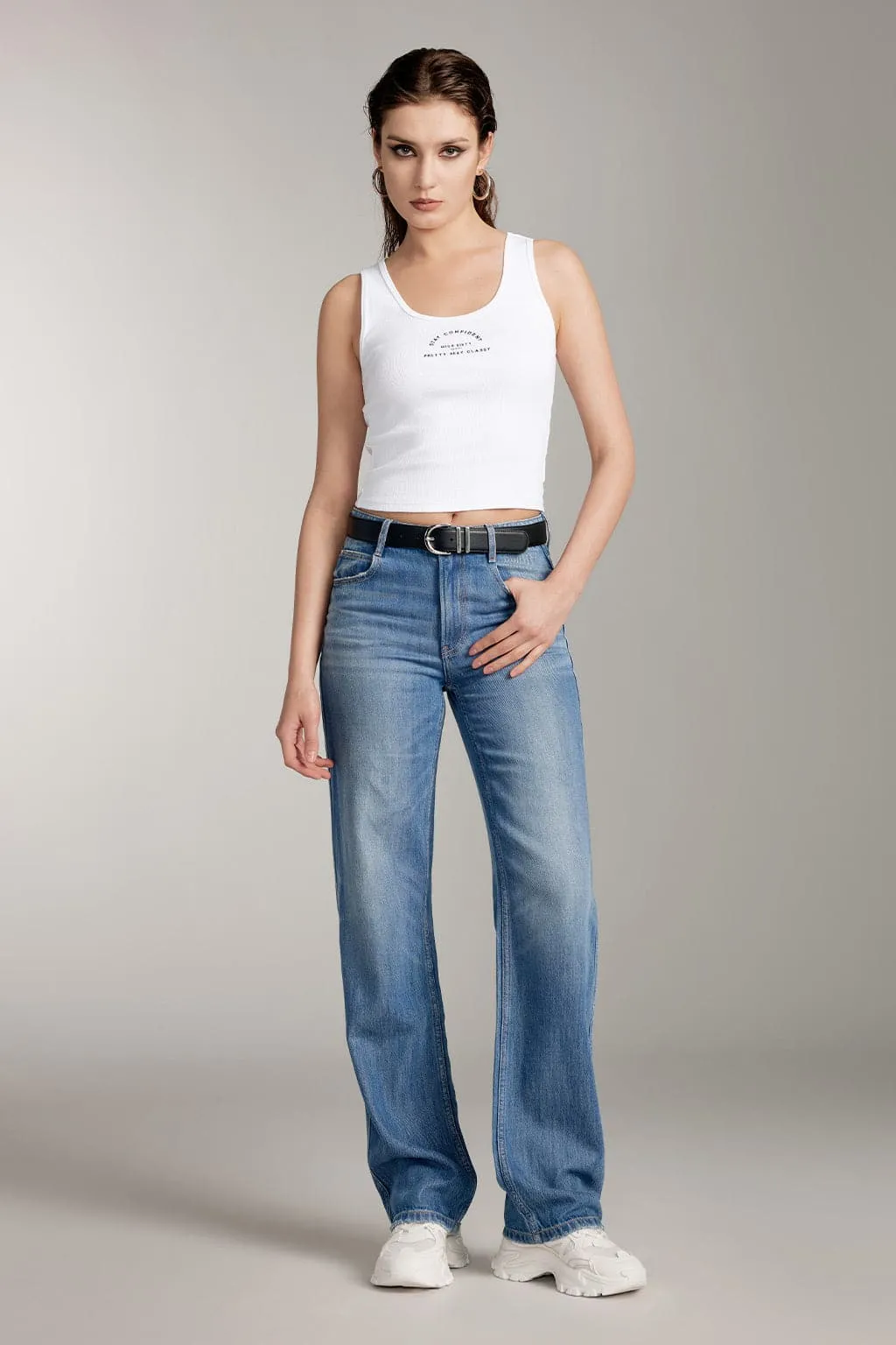 Vintage Straight Fit Tencel Jeans