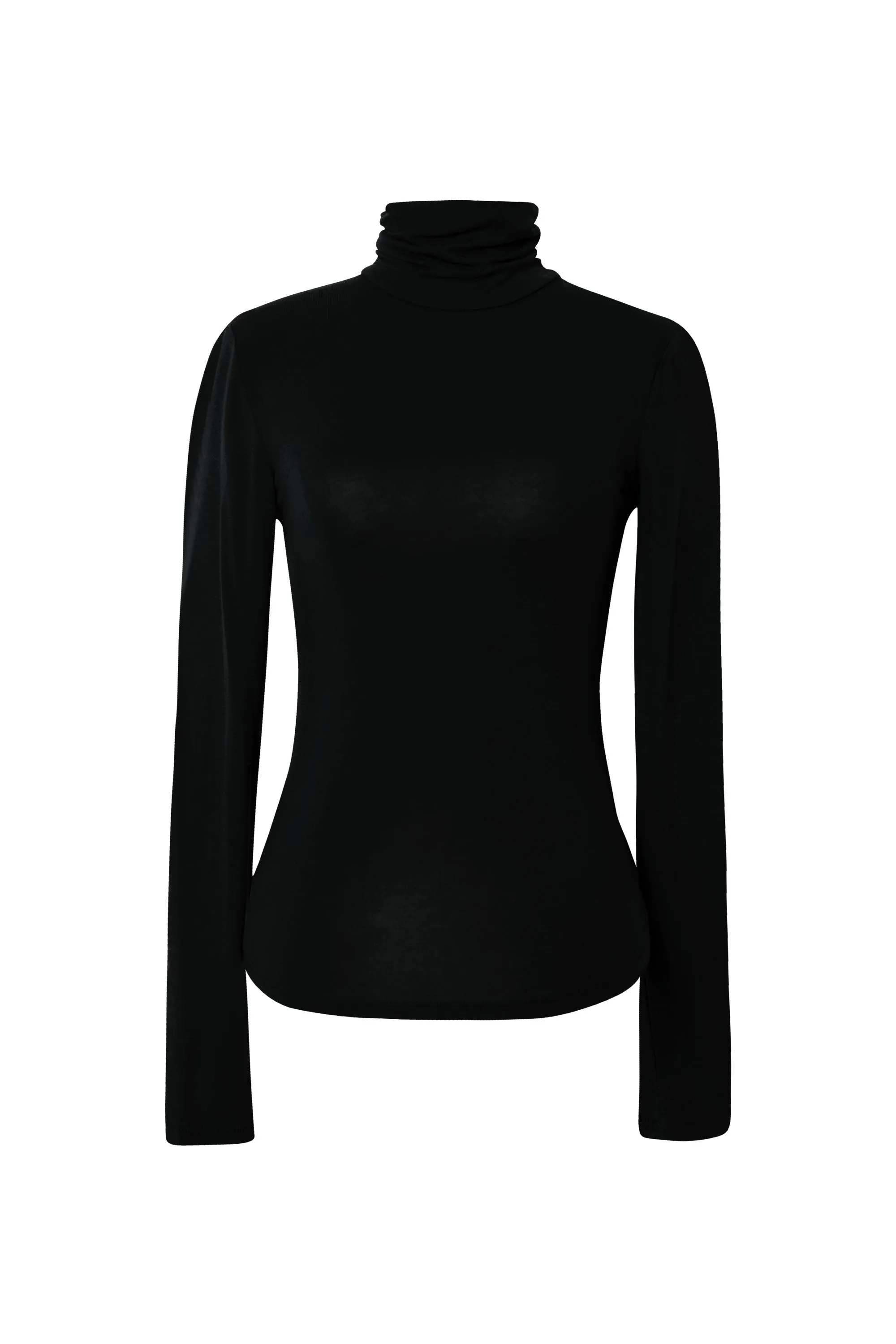 Winifred Black Turtleneck Top