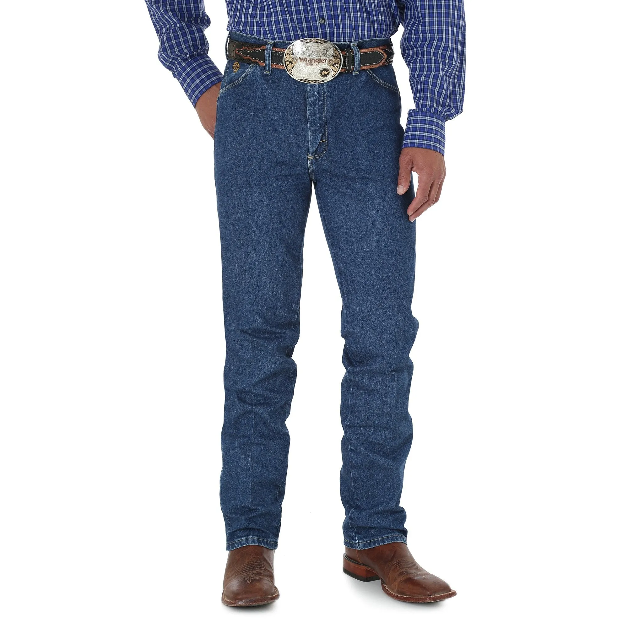 WRANGLER MEN'S GEORGE STRAIT COWBOY CUT SLIM FIT JEANS - 936GSHD